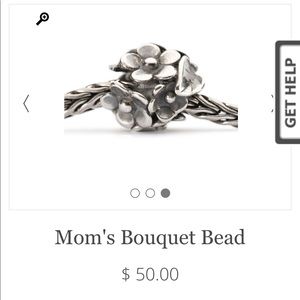 NEW Trollbeads 💎 Mom’s Bouquet Bead 💎